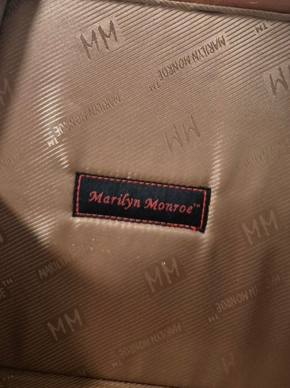 Vintage Marilyn Monroe Wood Box Purse | Chic Creations Beaded Handle NWT - Picture 8 of 10